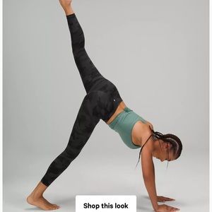 Lululemon Wunder Under High-Rise Tight, 
Luxtreme. Camo. Size 4.